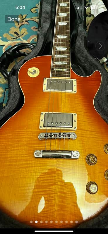 Gibson les Paul stanard 2003 iced tea image 1