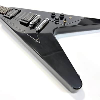 Gibson Flying V Reissue 67 Ebony 1996 image 8
