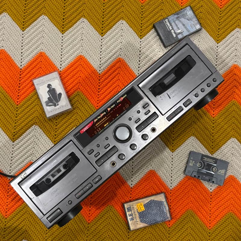 JVC Double Deck Tape Recorder image 1