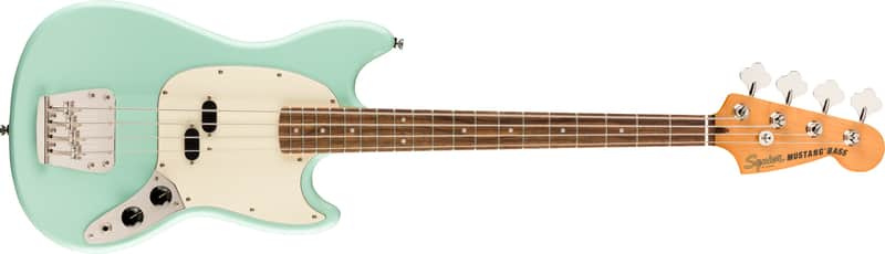 Squier Classic Vibe '60s Mustang Bass - Surf Green image 1