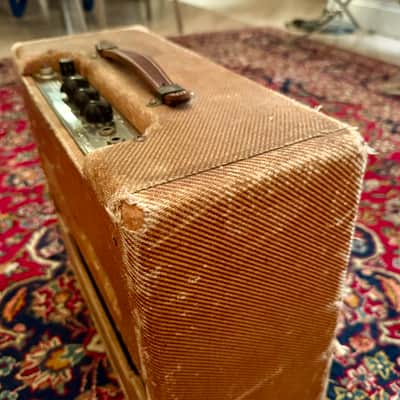 Fender Deluxe 5B3 Wide Panel 10-Watt 1x12" Guitar Combo 1953 - 1955 - Tweed image 7