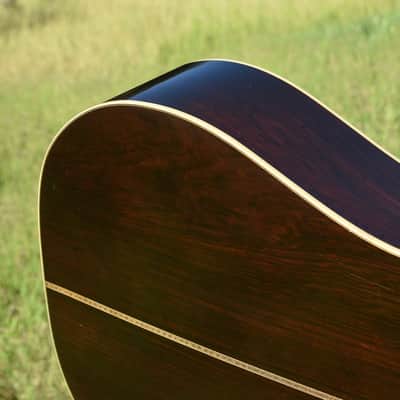 Pre-war Guitars Co. HD 28 Brazilian Rosewood 2016 Natural Level 2 distressed Left handed LH Lefty image 16