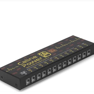 Caline CP206 Pedal PWR Supply Isolated PWR Supply 12-Outputs Noiseless CP-206 Fully Isolated pedalboard power supply image 3