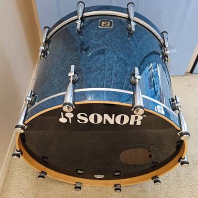 SONOR DeLite 4-piece Drum Kit Birdseye Azure Maple image 9