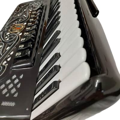 Aaccordion Harmonika Guerrini Superior 2 Cassotto 2+2 Piccolo 120 Bass double tone chamber image 5