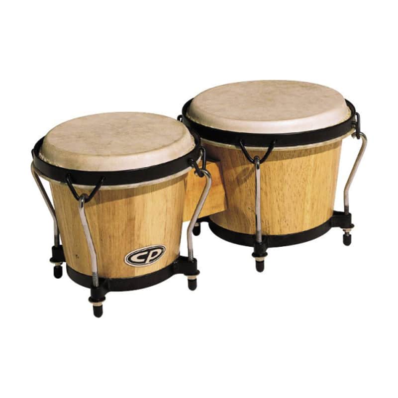 LP Latin Percussion Traditional Bongos Natural image 1