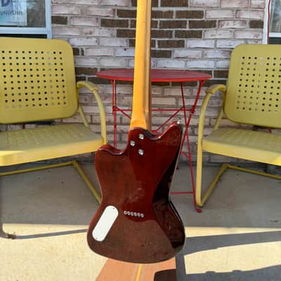 2020 Harmony USA Silhouette Limited Edition Flame Maple Top - Transparent Brown + New GATOR Transit GT bag image 12