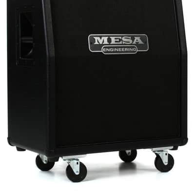 Mesa/Boogie Rectifier Vertical 2 x 12-inch 120-watt Angled Extension Cabinet - Black image 2