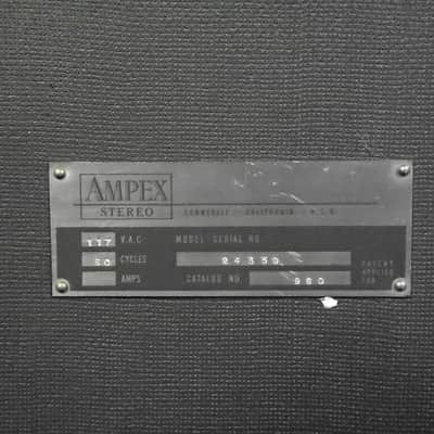 Ampex 960 1/4" Stereo Reel-To-Reel Tape Recorder w/ Other Goodies - Circa 1960 - Tube - New Belts - Cleaned & Serviced - Works image 6