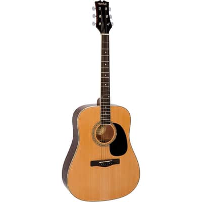 Mitchell D120PK Acoustic Guitar Value Package Regular Natural image 2