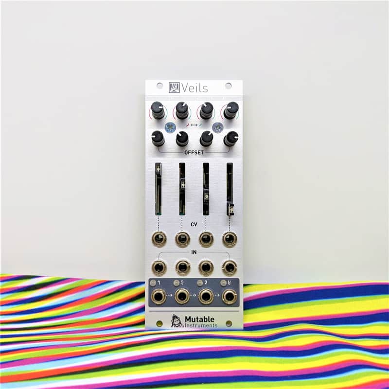 Mutable Instruments Veils v2 // quad VCA/mixer w/adjustable response curves image 1