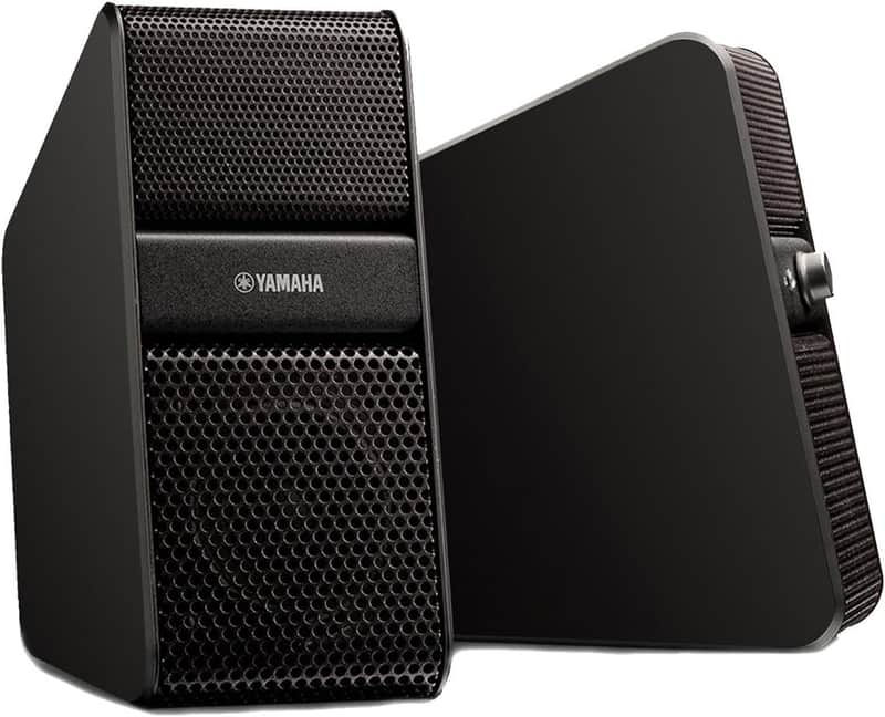 Yamaha NX-50 Black Set of Premium Powered Speakers with Dual Inputs image 1