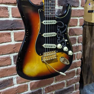 Fender Custom Shop Stevie Ray Vaughan Signature Stratocaster - Relic Faded 3-Color Sunburst image 3