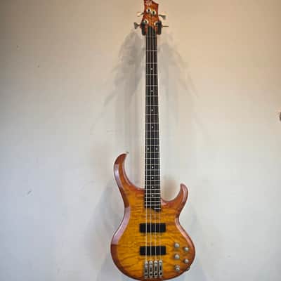 Ibanez BTB400QM-HS Standard 2004 - 2005 - Honey Sunburst image 2