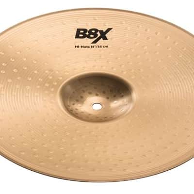Sabian B8X 14 Inch Hi Hats Pair image 2