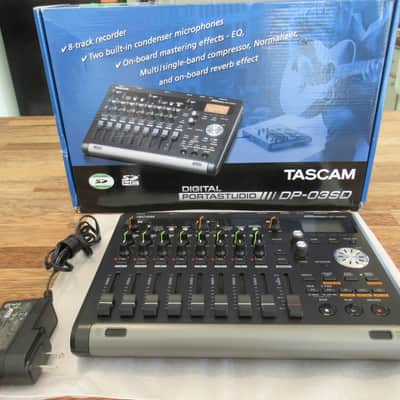 Tascam DP-03SD 8-track Digital Portastudio | Reverb