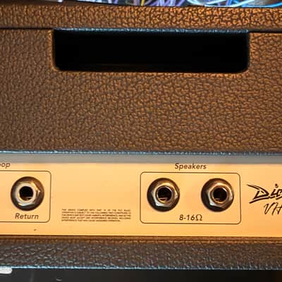Diezel VH-Micro 30-Watt Solid State Guitar Amp Head 2021 - Present - Black image 2