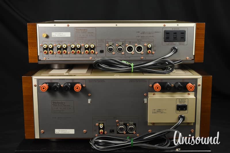 Technics SU-C2000 Pre & SE-A2000 Power Amplifier Set in Very | Reverb