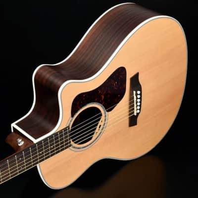 Walden G800CE Natura All-Solid Sitka/Rosewood Grand Auditorium Acoustic Cutaway-Electric Guitar Satin Natural w/Gigbag image 3