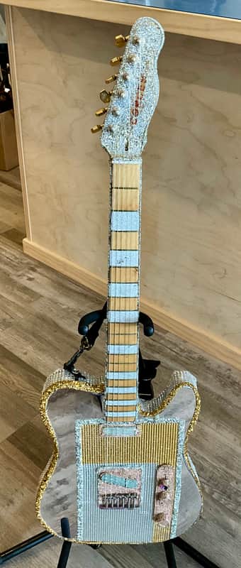 Tele-Style Electric Guitar - Multi-Sparkle Design image 1