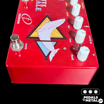 Crazy Tube Circuits White Whale Analog Spring Reverb / Tremolo 2018 - Present - Red X9288 image 4
