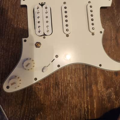 Fender Mim loaded pickguard with seymour Duncun humbucker image 1