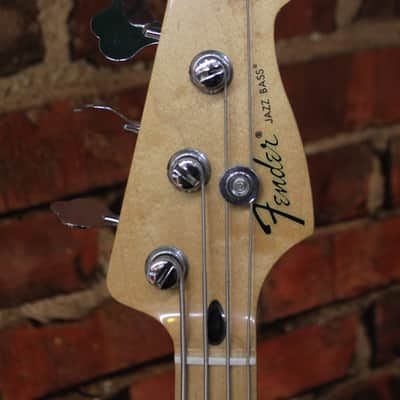 2015 Fender MIM Jazz Bass Standard - Candy Apple Red image 6