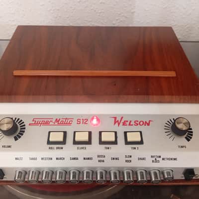 Welson Super-Matic S12 Vintage Analog Rhythm Machine Drum Box (Italy, 1970s) image 3