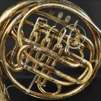 Vintage King 1159 Double French Horn w/ Case Band Instrument image 4