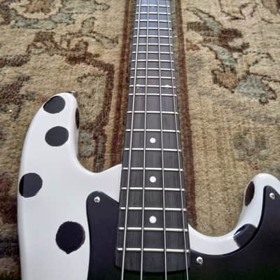 Customized Microtonal Glarry P Bass inspired by Angine De Poitrine image 6