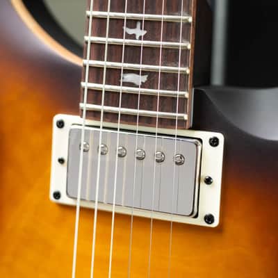 PRS SE Limited Edition David Grissom Exotic Burl Top Electric Guitar - McCarty Tobacco Sunburst with Gig Bag image 8