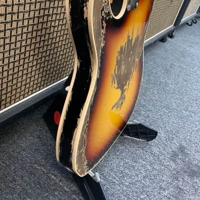 Fender 9231015519 Wildwood WW10 59 Esquire 2023 - Heavy Relic Sunburst image 10