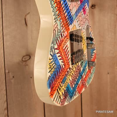 Fender Standard Telecaster Custom Art Guitar " Spiked Again " image 7
