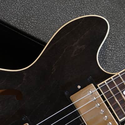 Minty! 2024 Gibson ES-339 Semi-Hollow Electric Guitar Trans Black Ebony + OHSC image 4