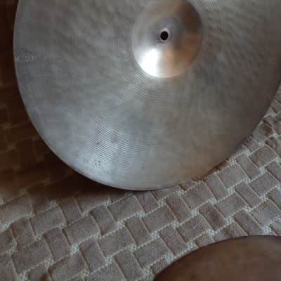 Amati Kraslice 15" Vintage Collectable Hi Hat Pair 60s-70s - Traditional image 12