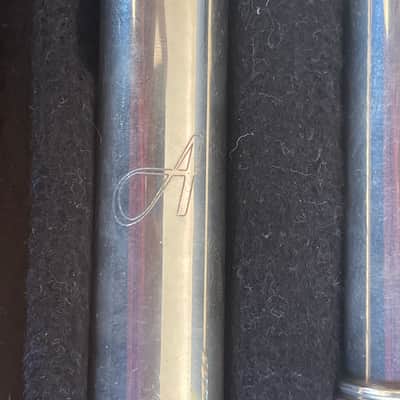 Armstrong 104 Student Model Closed-Hole Flute with C Foot, Offset G 2010s - Silver-Plated image 3