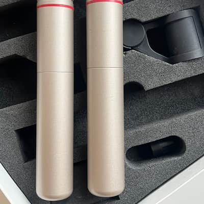 AKG C1000 S Twin Pack Small Diaphragm Multipattern Condenser Microphone 2000s - Nickel image 8