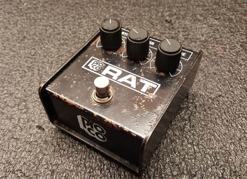 ProCo Small Box RAT 1985 Blackface Motorola LM308N image 1