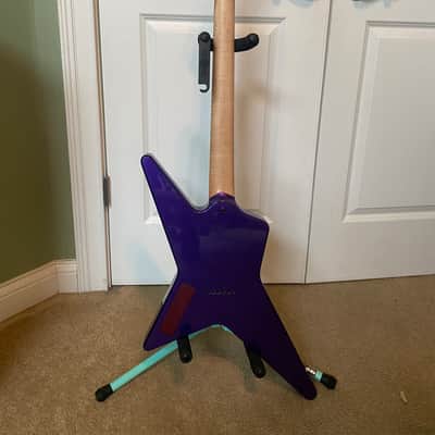 LEF Custom Guitars Star w/ Original Purple Flake Paint image 11