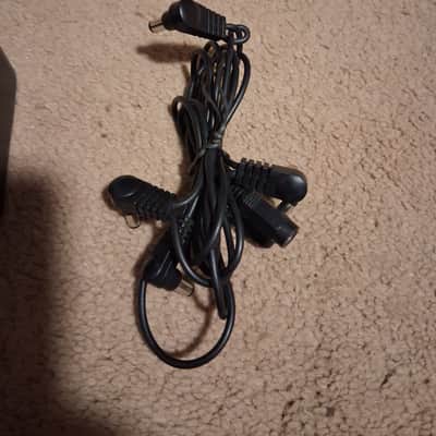 Two - Multi effects Pedal DC Power Supply converters (120v to 9 volts) each unit powers six pedals image 6