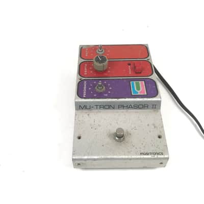 Musitronics MU-TRON PHASOR II Guitar Effects Pedal Vintage 1970’s
