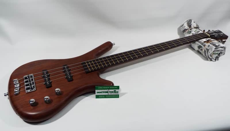 Warwick Corvette Standard - Bubinga 2007 - 4 String Bass image 1