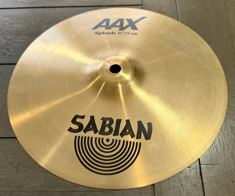 Sabian 10" AAX Splash Cymbal 2002 - 2018 - Natural image 1