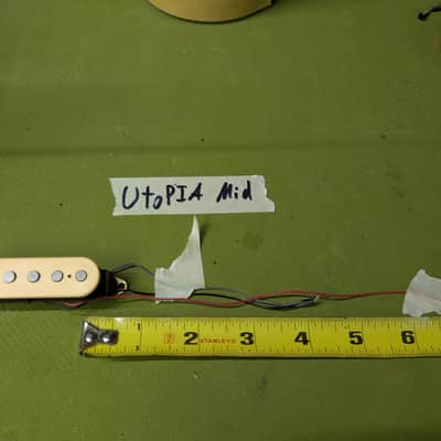 DiMarzio UtoPIA Middle (DP288FSPU/DP288FCR - Cream; F-spaced)) image 3