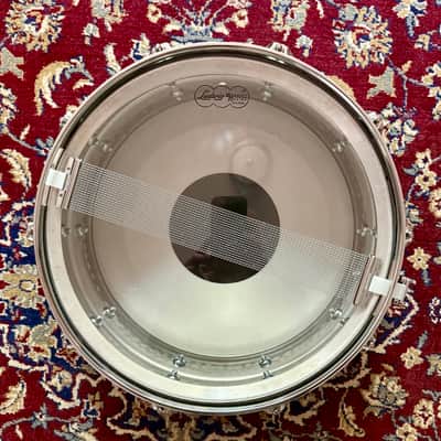 Ludwig Limited Edition 5x14" Acrophonic  Hammered Aluminum Snare Drum 2010s - Matte Hammered Aluminum image 4