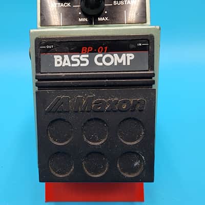 Rare Vintage 80s Maxon BP-01 Bass Comp Guitar Effect Pedal Japan MIJ image 3