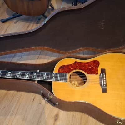 Gibson Country Western 1955 Acoustic Guitar - Iconic round-shoulder vintage sound with collector quality and Gilmour vibe - check video! image 18