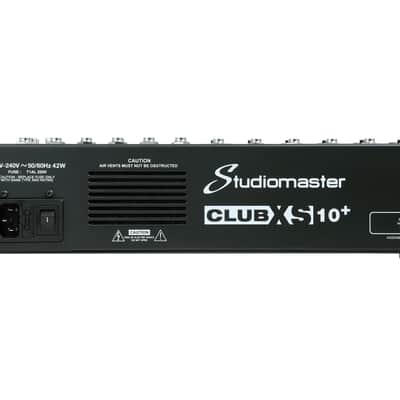 Studiomaster CLUB XS10+ Compact Mixing Console image 2