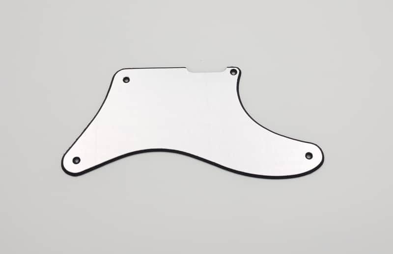 silver mirror aluminium pickguard for us/mex fender cabronita telecaster guitar image 1