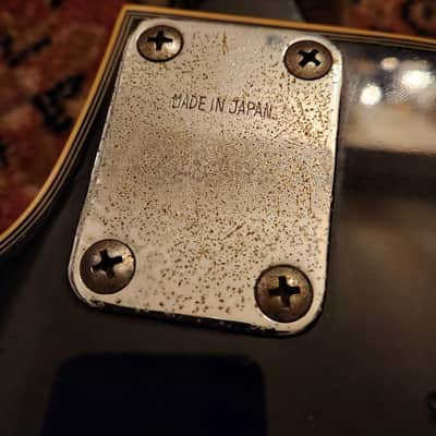 1978 Yamaha SL430 Black Bolt-on Les Paul Custom w/ Yamaha Gigbag